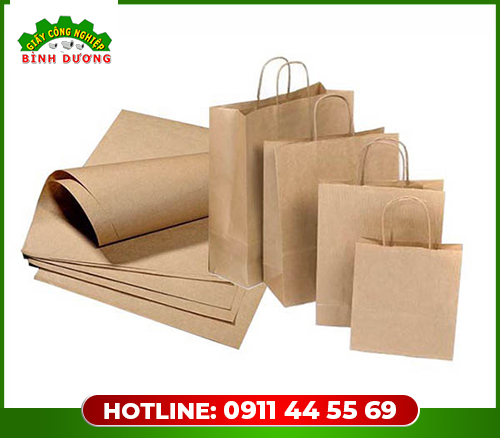 Túi Giấy Kraft Nâu